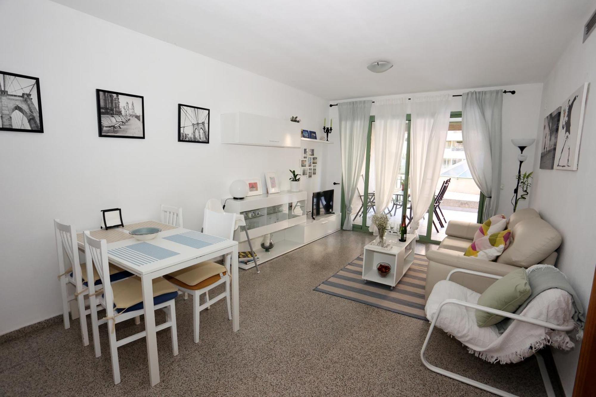 Apartamento Dos Habitaciones Primera Linea De Playa Valensiya Dış mekan fotoğraf
